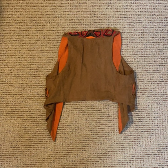 YruSha suede beaded vest - Picture 4 of 13